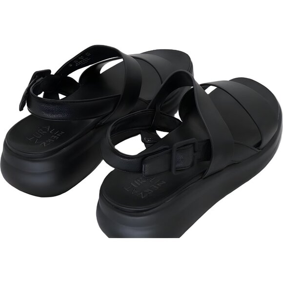 Naturalizer Coast Black Slingback Platform Sandals Strappy Women's US 9M - Picture 3 of 6